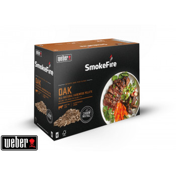 PELLETS DE MADERA - ROBLE 8KG WEBER