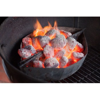 SACO DE 4kg. DE BRIQUETAS CARBÓN PREMIUM