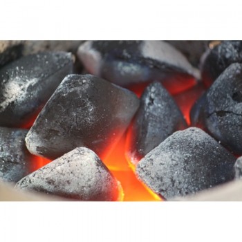 SACO DE 4kg. DE BRIQUETAS CARBÓN PREMIUM