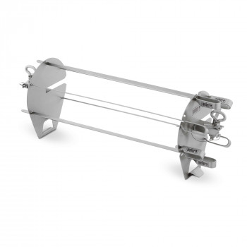 JUEGO DE BROCHETAS PARA ASADOR GIRATORIO WEBER