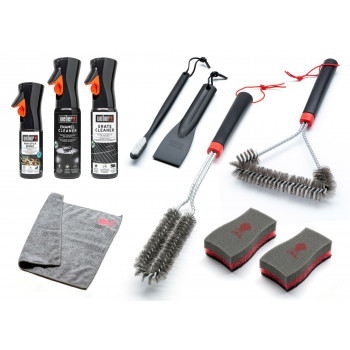 ENAMEL GAS GRILL CLEANING KIT WEBER