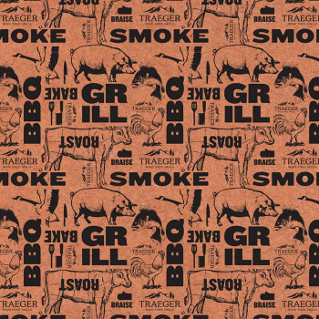 ROLLO DE PAPEL DE CARNICERO TRAEGER X OREN PINK