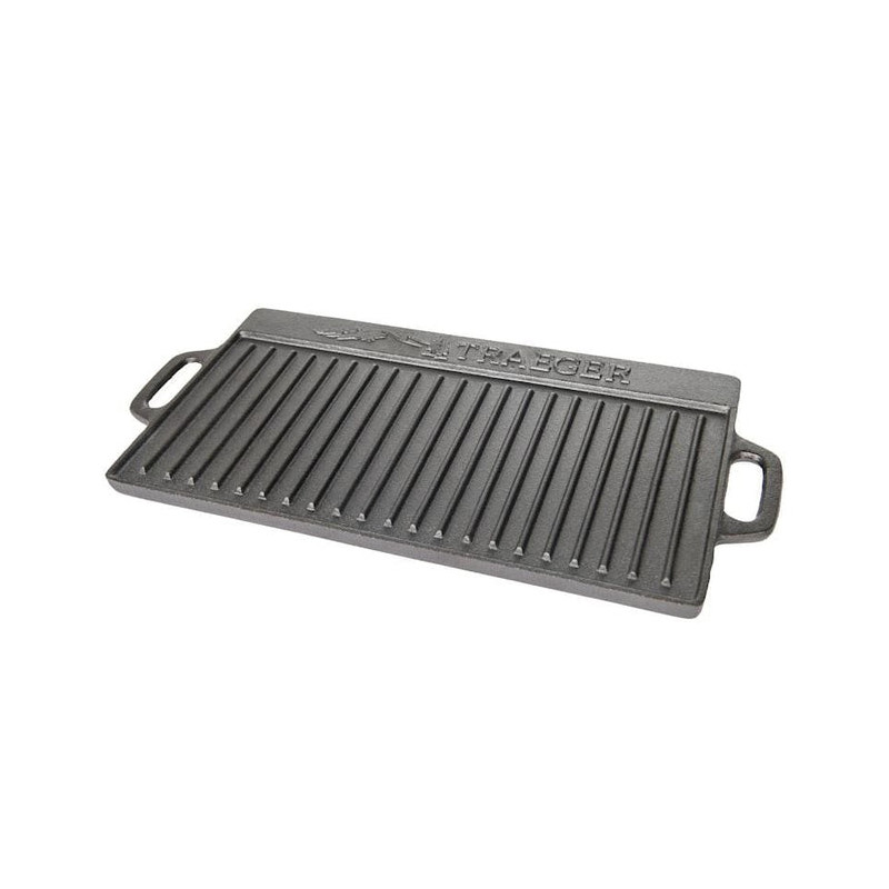 PLANCHA REVERISBLE DE HIERRO FUNDIDO TRAEGER PLANCHA REVERISBLE DE HIERRO FUNDIDO TRAEGER