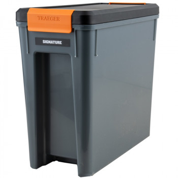 CONTENEDOR DE PELLETS CON TAPA TRAEGER