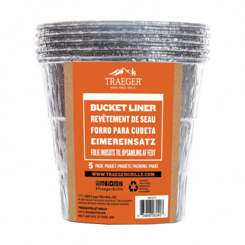 CUBO DE ALUMINIO PARA GRASA TRAEGER - 5 ud.