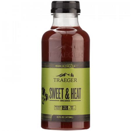 SALSA BARBACOA SWEET&HEAT TRAEGER (DULCE Y PICANTE)