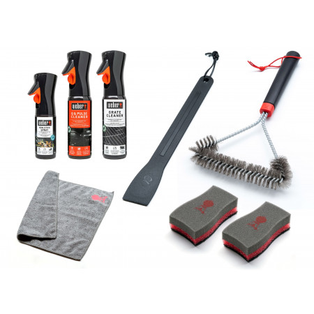 KIT DE LIMPIEZA PARA BARBACOAS WEBER Q Y PULSE