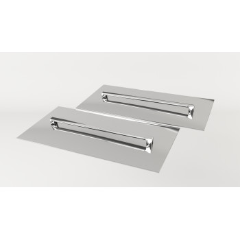 TAPA INOX HETTA SQUARE 120