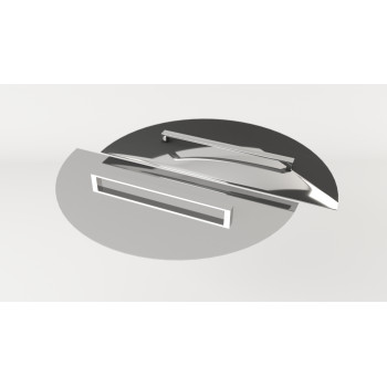 TAPA INOX HETTA ROUND 155