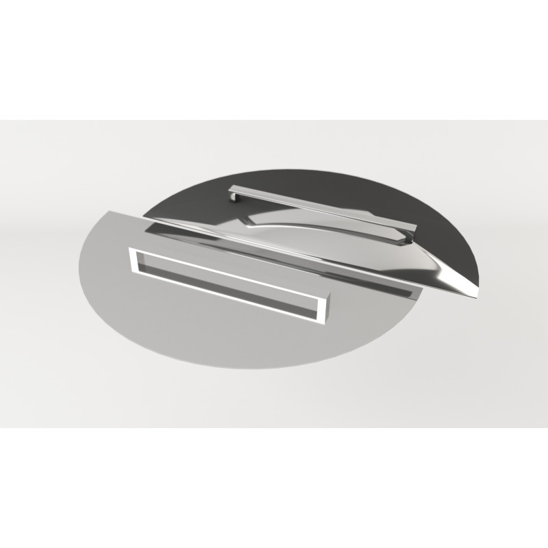 TAPA INOX HETTA ROUND 155