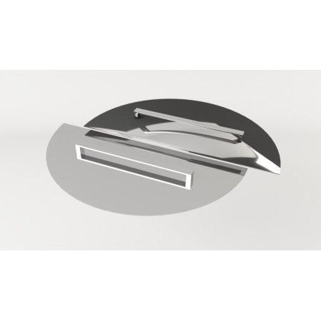TAPA INOX HETTA ROUND 155