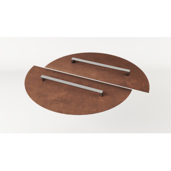 TAPA CORTEN HETTA ROUND 155