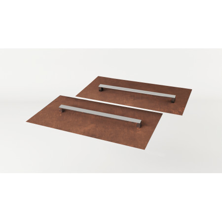 TAPA CORTEN HETTA SQUARE 140