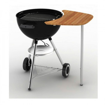 MESA LATERAL WEBER® - MESA BAMBÚ PARA BARBACOAS DE CARBÓN DE 47 Y 57 CM