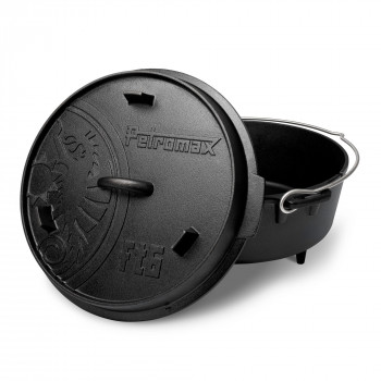 OLLA CON TAPA DE HIERRO FUNDIDO DUTCH OVEN PETROMAX ft6 (5,5 litros)