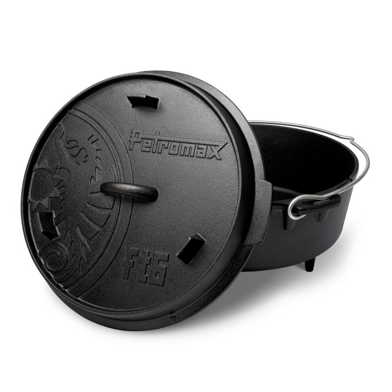 OLLA CON TAPA DE HIERRO FUNDIDO DUTCH OVEN PETROMAX ft6 (5,5 litros)