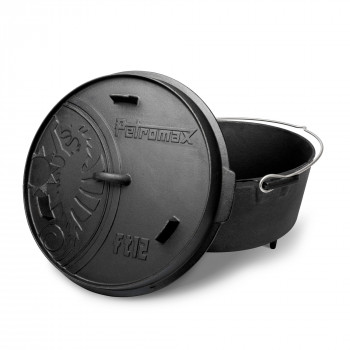 OLLA CON TAPA DE HIERRO FUNDIDO DUTCH OVEN PETROMAX ft12 (10,8 litros)