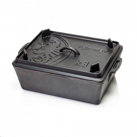 MOLDE CON TAPA DE HIERRO FUNDIDO PARA PAN PETROMAX k8 (5,5 litros)