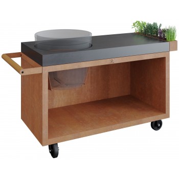 MESA CON TABLA DE HORMIGÓN OFYR 135 PRO PARA BASTARD