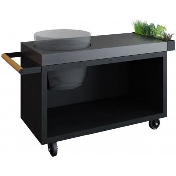 MESA CON TABLA DE HORMIGÓN BLACK OFYR 135 PRO PARA BASTARD