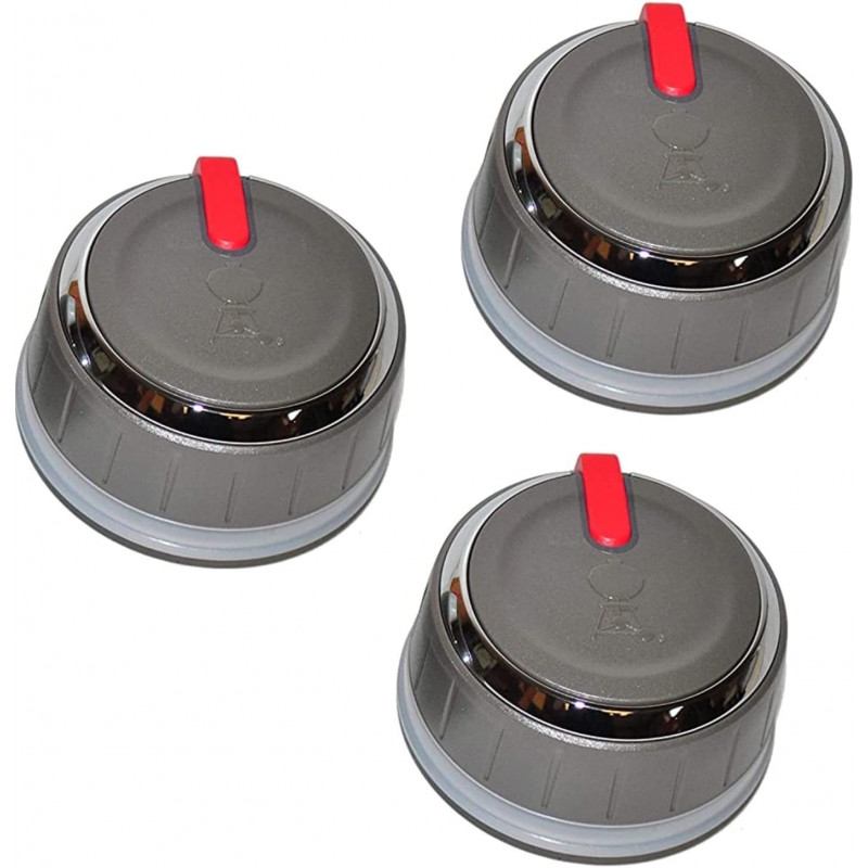 SET DE 3 BOTONES REGULADORES PARA GENESIS II WEBER SET DE 3 BOTONES REGULADORES PARA GENESIS II WEBER