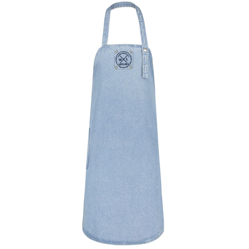 CLASSIC APRON SHORT DENIM WITLOFT - LIGHT BLUE CLASSIC APRON SHORT DENIM WITLOFT - LIGHT BLUE