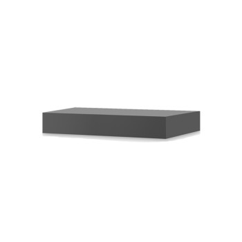 CUBIERTA DE ACERO NEGRO CON BISAGRAS PARA PLANCHA MODERN 75 DE FORGE ADOUR