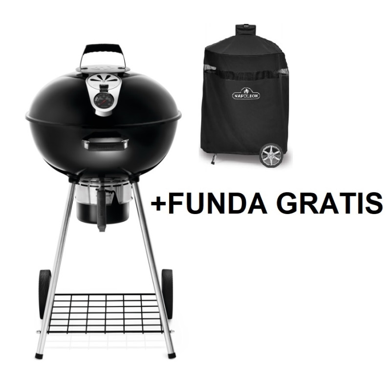 BARBACOA DE CARBÓN 57cm NAPOLEON + FUNDA GRATIS
