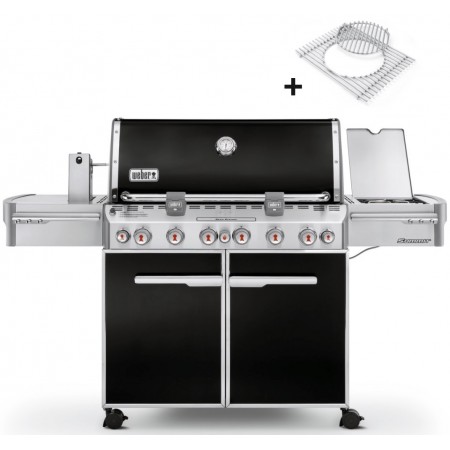 BARBACOA WEBER SUMMIT E-670 GBS BLACK + FUNDA