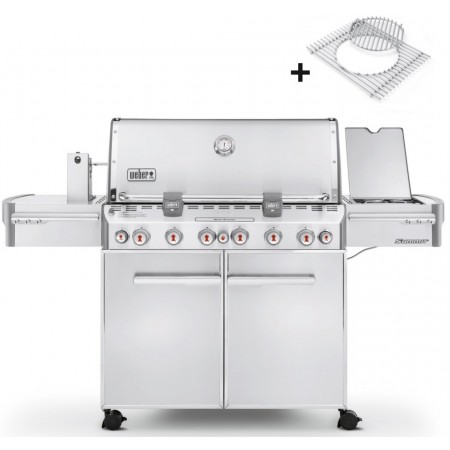 BARBACOA WEBER SUMMIT S-670 INOX + FUNDA