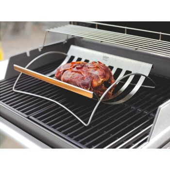 SOPORTE PARA ASADOS DE ACERO INOXIDABLE WEBER STYLE