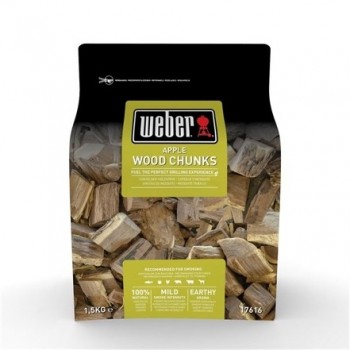 APPLE WOOD CHUNKS FOR SMOKING