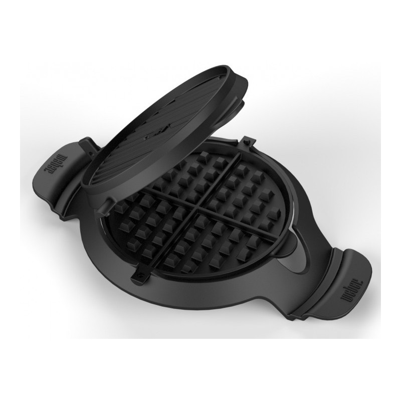 WEBER GOURMET BBQ SYSTEM WAFFLE/SANDWICH IRON WEBER GOURMET BBQ SYSTEM WAFFLE/SANDWICH IRON