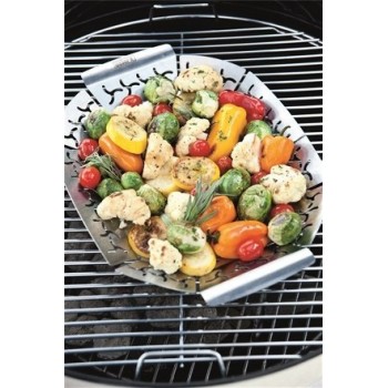 BANDEJA PEQUEÑA PARA VERDURAS INOX WEBER