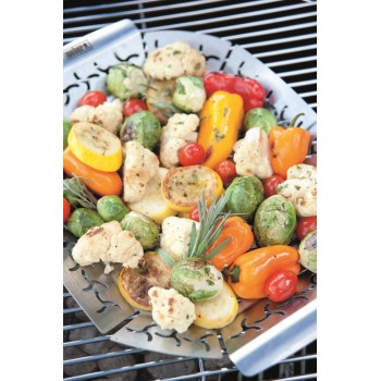 BANDEJA GRANDE PARA VERDURAS INOX WEBER