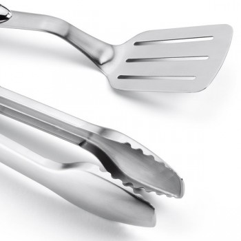 SET DE 2 ACCESORIOS DE INOXIDABLE WEBER