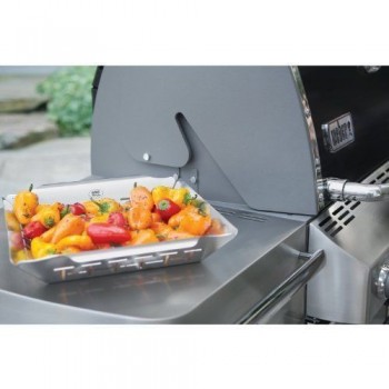 BANDEJA PARA VERDURAS DE ACERO INOXIDABLE WEBER
