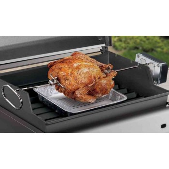 ASADOR GIRATORIO WEBER PARA BARBACOAS GENESIS II DE 2 Y 3 QUEMADORES