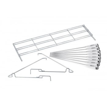 WEBER GRILL RACK AND SKEWER SET ETCS
