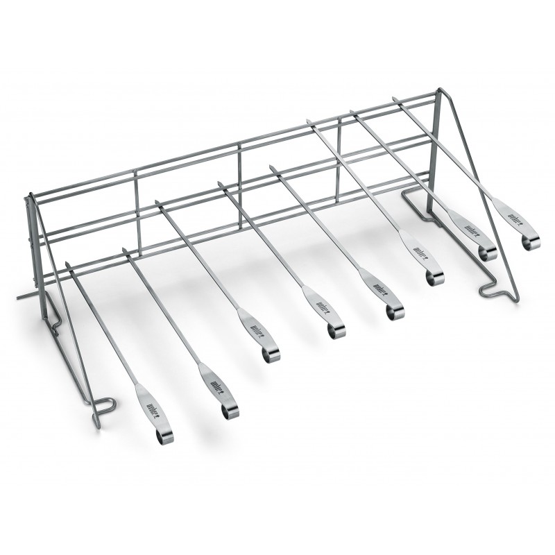 WEBER GRILL RACK AND SKEWER SET ETCS WEBER GRILL RACK AND SKEWER SET ETCS