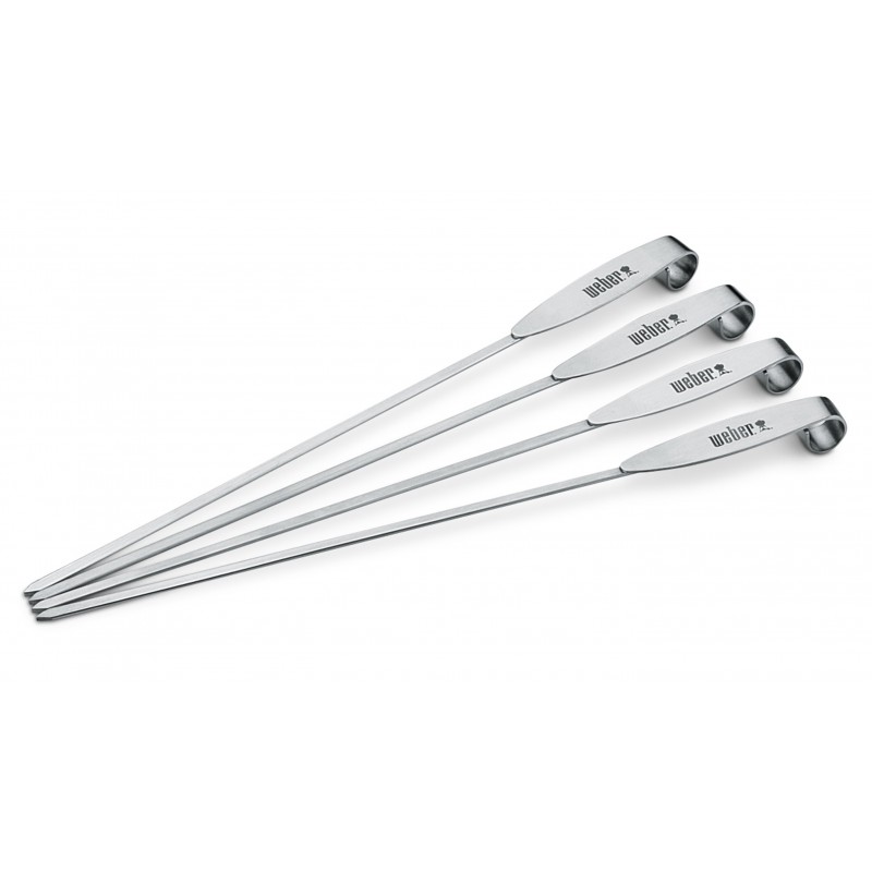 JUEGO DE 4 BROCHETAS WEBER