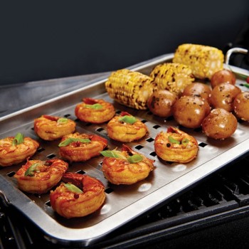 BANDEJA PERFORADA INOX BROIL KING