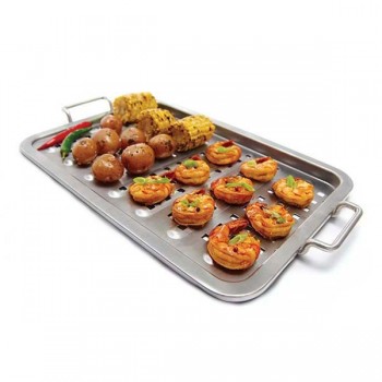 BANDEJA PERFORADA INOX BROIL KING