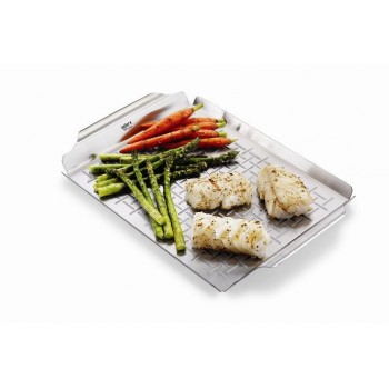 BANDEJA RECTANGULAR DE ACERO INOXIDABLE WEBER