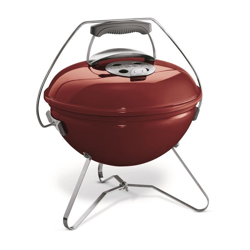 BARBACOA WEBER SMOKEY JOE PREMIUM 37cm (CRIMSON RED) BARBACOA WEBER SMOKEY JOE PREMIUM 37cm (CRIMSON RED)