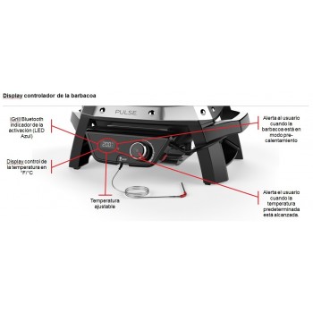 BARBACOA WEBER PULSE 1000 STAND