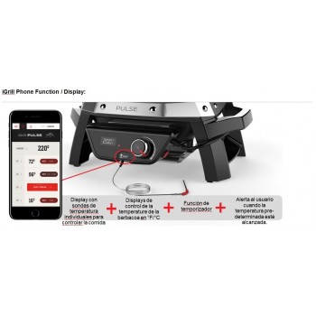 BARBACOA WEBER PULSE 1000 STAND