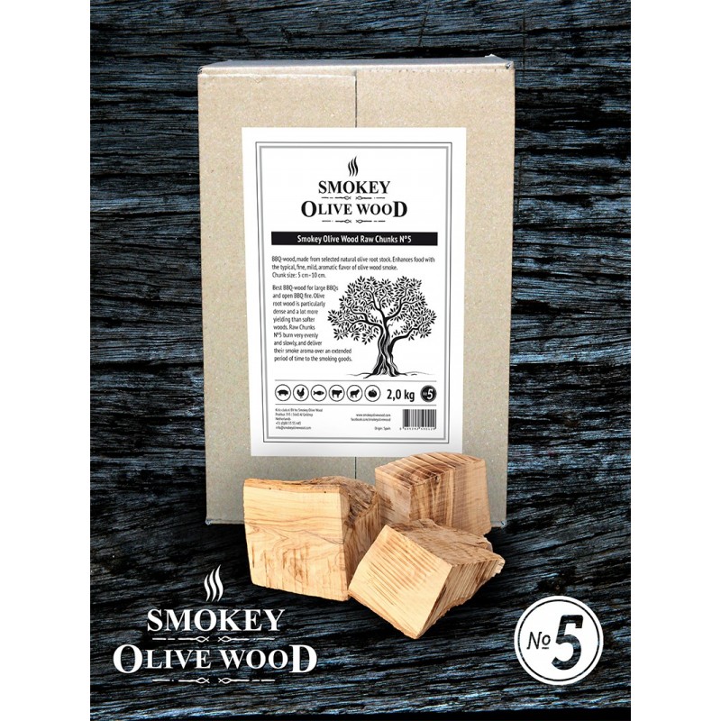 SOW Trozos de Madera de Olivo Nº5 SOW Trozos de Madera de Olivo Nº5
