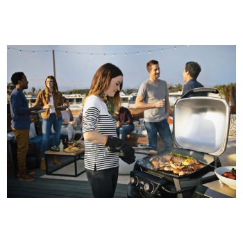 BARBACOA WEBER PULSE 2000 CON CARRO Y MESA
