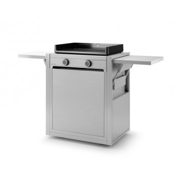 CARRO INOX CERRADO PARA PLANCHA MODERN 60 DE FORGE ADOUR